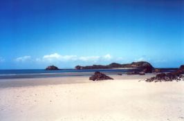 abandoned beach