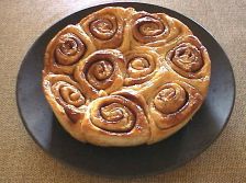 homemade cinnamon scrolls