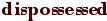 dispossessed/hotel chaotica main