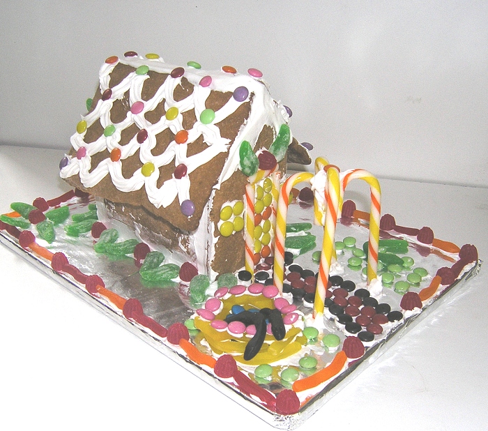 gingerbread house december 2004