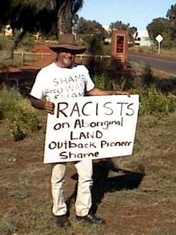protester
