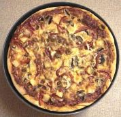 homemade pizza
